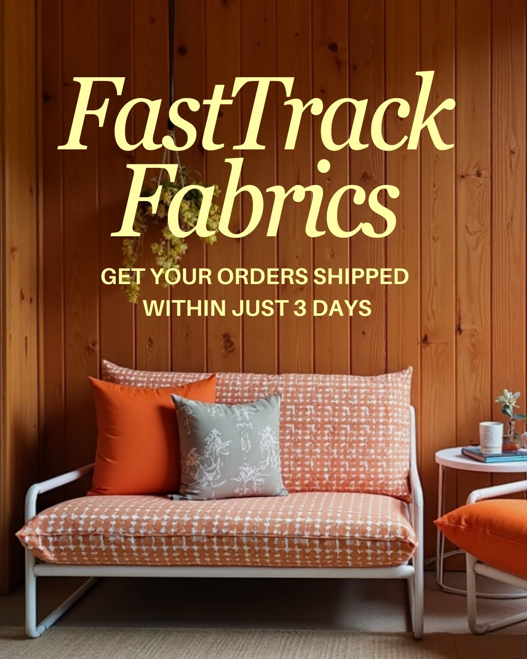 Are You in a Hurry? Do You Need Your Slipcovers Fast? We Can Ship in Just 3 Days âš